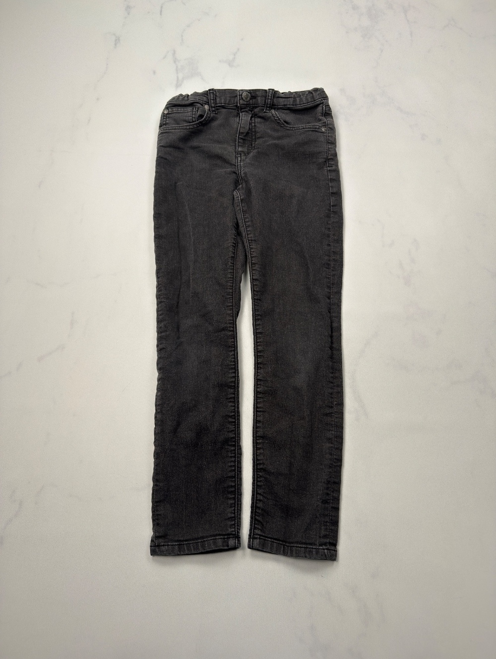 Peek Dungarees Black Straight Leg Jeans - Boys 10